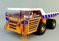 Belaz 75710 Dump Truck model
