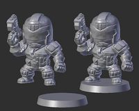 Chibi Lawman | 3D