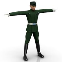 Officer 3D Model