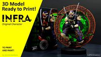 INFRA -Blades of the underworld- for 3D Print | 3D