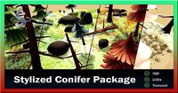Stylized Season Conifer Package