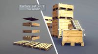 Cargo Wood Pallets Collars Cover EUR EPAL vr-1