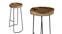 Alaya Bar Wooden Stool
