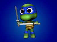 Ninja turtle - Leonardo | 3D