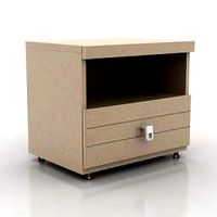 Bedside table 3D Model