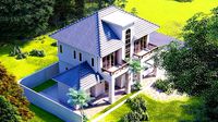 House D2 - Sketchup dwg Lumion