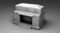 Large tample of Maya | 3D