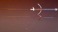 Medieval two handed zweihander sword