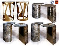 Set side table by Vincenza de Cotiis
