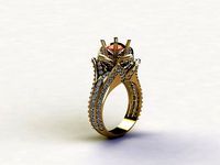 R105 women ring with cad file 2021