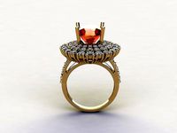 R158 Women Ring Size 12 Japan