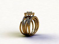 R178 diamond ring new design