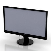 Monitor 3D Model