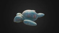 Worn Turtle Tortoise Statue