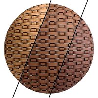 Wicker materials 15- PBR 4k by Sbsa