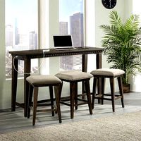 Suzann 4 - Piece Counter Tall Height Diner Table Chair Set