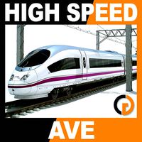 High Speed Train AVE Siemens Velaro