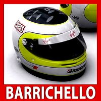 Helmet F1 2009 Rubens Barrichello
