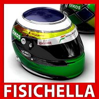 Helmet F1 2009 Giancarlo Fisichella