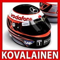 Helmet F1 2009 Heikki Kovalainen