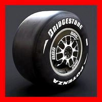F1 Ferrari F60 Wheel and Slicks