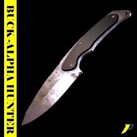 Buck-Alpha hunter knife