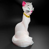 Duchess Aristocats Low Poly 3D model Low-poly 3D model