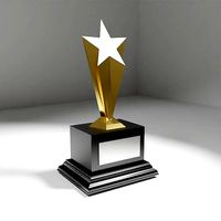 Basic Star Award Trophy