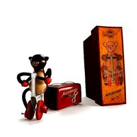 Old clockwork toy ice-cream man 3D model