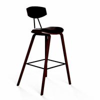 Ayanna Bar Stool walnut finish