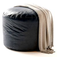 Anywhere Ivory Pouf