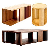 Arflex - Castello Table Set In 5 Colors