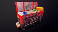 Old Workbench - Game Ready