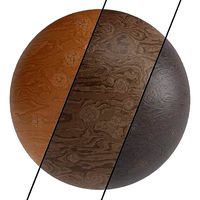 3 Wood Materials PBR 4k Sbsa