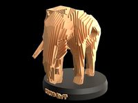 Parametric V Asian Elephant