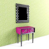 Luciano Zonta Klimt Bedside Table