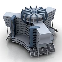 Hotel 3D Model