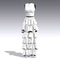 RUFFLED PANT