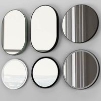 Mirrors Parentesi and Pastille by Nic