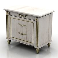 Bedside table 3D Model