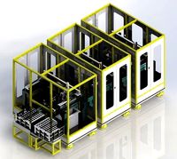Lithium battery injection hole laser welding automatic machine