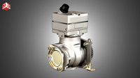 Air Brake Compressor - One Piston - DD5 Diesel Engine