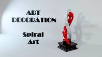 Art Decoration - Spiral Art - Modern Statue