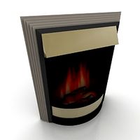 Fireplace 3D Model