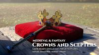 Fantasy and Medieval Crowns and Sceptres