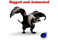 Condor Rigged and Animated