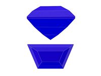Trapeze Gemstone - 3D Printable