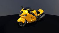 Suzuki Hayabusa GSX1300R Super Bike