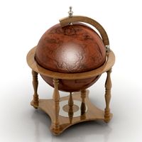 Globe 3D Model