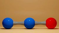 Nitrous Oxide N2O Molecule
